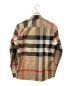 BURBERRY (バーバリー) チェックシャツ ブラウン サイズ:M：31000円