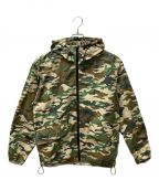 FUTURE ARCHIVEフューチャーアーカイブビームス）の古着「CAMO ZIP HOODY」｜オリーブ