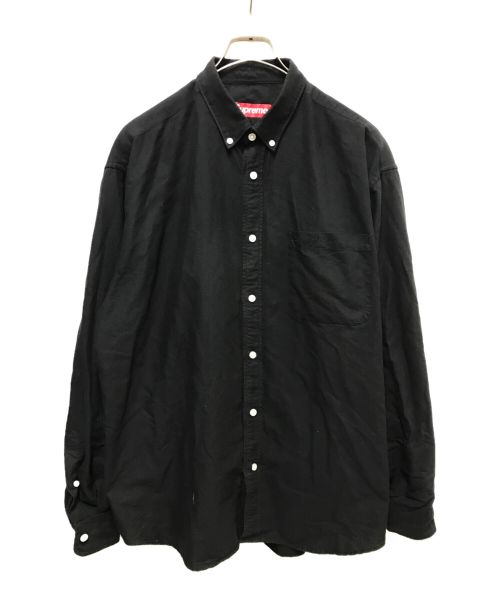 SUPREME（シュプリーム）SUPREME (シュプリーム) Loose Fit Oxford Shirt ブラック サイズ:Mの古着・服飾アイテム