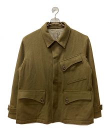 Ujoh（ウジョー）の古着「TAND COLLAR COAT」｜オリーブ