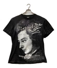 WOLFGANG AMADEUS MOZART（不明）の古着「プリントTシャツ」｜ブラック