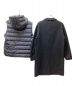 MONCLER (モンクレール) GUILAINインナーダウン付チェスターコート ブラック サイズ:2：45000円