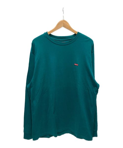 SUPREME（シュプリーム）Supreme (シュプリーム) Small Box L/S Tee グリーン サイズ:Lの古着・服飾アイテム