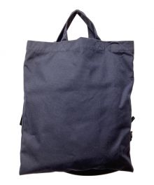 COMME des GARCONS HOMME DEUX×Porter Classic（コムデギャルソン オム ドゥ×ポータークラシック）の古着「NEWTON TOTE BAG 2WAY」｜ネイビー