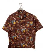 THE NORTH FACEザ ノース フェイス）の古着「S/S Aloha Vent Shirt」｜ブラウン