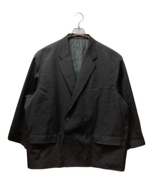 Graphpaper（グラフペーパー）Graphpaper (グラフペーパー) Scale Off Wool Double Jacket ブラック サイズ:FREEの古着・服飾アイテム