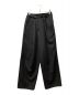 Graphpaper（グラフペーパー）の古着「Scale Off Wool Wide chef Pants」｜ブラック