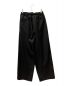 Graphpaper (グラフペーパー) Scale Off Wool Wide chef Pants ブラック サイズ:F：18000円