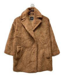 Max Mara WEEK END LINE（マックスマーラ ウイークエンドライン）の古着「テディベアコート」｜ブラウン