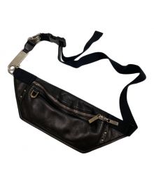 RICK OWENS（リックオウエンス）の古着「EASY BUMBAG」｜ブラック