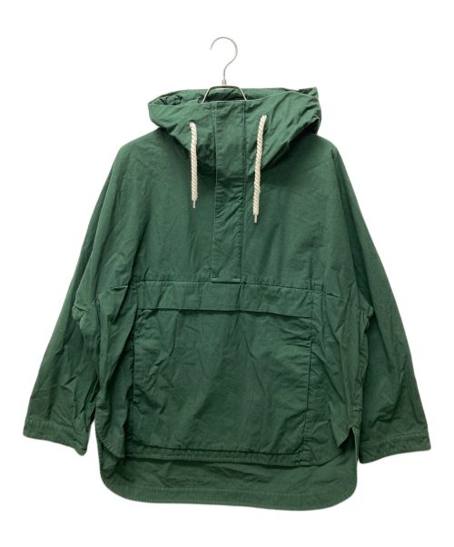 KAZUYUKI KUMAGAI ATTACHMENT（カズユキクマガイ アタッチメント）KAZUYUKI KUMAGAI ATTACHMENT (カズユキクマガイ アタッチメント) Cotton cordura ox anorak jacket グリーン サイズ:2の古着・服飾アイテム