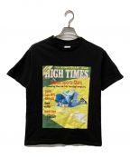 WACKO MARIAワコマリア）の古着「HIGH TIMES CREW NECK T-SHIRT」｜ブラック