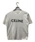 CELINE（セリーヌ）の古着「ルーズロゴTシャツ」｜ホワイト