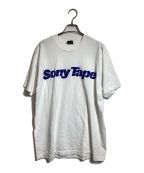 SCREEN STARSスクリーンズスターズ）の古着「SONY TAPEプリントTシャツ」｜ホワイト