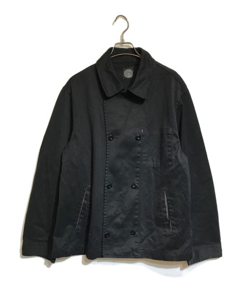 Porter Classic（ポータークラシック）Porter Classic (ポータークラシック) Pコート ブラック サイズ:Lの古着・服飾アイテム