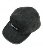 SUPREMEシュプリーム）の古着「Denim Camp CAP Washed Black」｜グレー