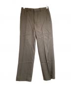 AURALEEオーラリー）の古着「Light Wool Max Gabardine Slacks」｜ブラウン