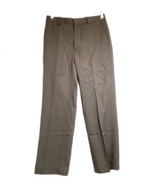 AURALEE（オーラリー）の古着「Light Wool Max Gabardine Slacks」｜ブラウン