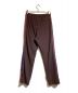 TOGA VIRILIS (トーガ ビリリース) STRETCH GEORGETTE PANTS ブラウン サイズ:44：20000円