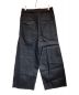 KUON (クオン) Black Denim Hakama Trousers ブラック サイズ:L：20000円