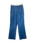 Coohem（コーヘン）の古着「KNIT SIDELINE DENIM PANTS」｜スカイブルー