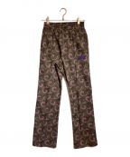 Needles×BARACUTAニードルズ×バラクータ）の古着「JACQUARD TROUSER」｜グリーン×パープル