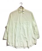 HERILLヘリル）の古着「Suvin Workshirts」｜黄緑