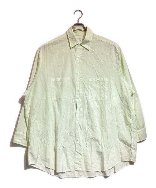 HERILL（ヘリル）HERILL (ヘリル) Suvin Workshirts 黄緑 サイズ:2の古着・服飾アイテム