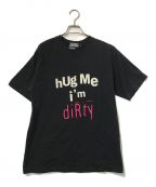 Hysteric Glamourヒステリックグラマー）の古着「SONIC YOUTH/HUG ME DIRTY Tシャツ」｜ブラック