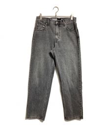 LEVI'S（リーバイス）の古着「ルーズフィット テーパード ブラックデニム」｜ブラック