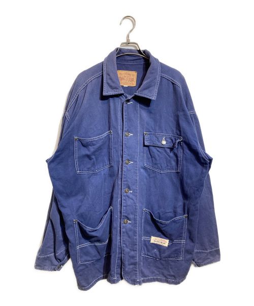 stussy（ステューシー）stussy (ステューシー) Chore Coat ネイビー サイズ:Lの古着・服飾アイテム