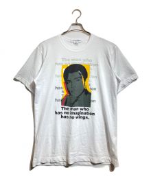 COMME des GARCONS SHIRT×ANDY WARHOL（コムデギャルソンシャツ×アンディウォーホル）の古着「プリントTシャツ」｜ホワイト