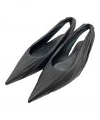 BALENCIAGAバレンシアガ）の古着「Knife Flats」｜ブラック