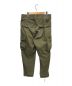 A BATHING APE (アベイシングエイプ) MILITARY WIDE CARGO PANTS カーキ サイズ:S：16000円