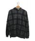 Dime（ダイム）の古着「CLASSIC PLAID HOODIE」｜ブラック×グレー