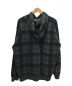 Dime (ダイム) CLASSIC PLAID HOODIE ブラック×グレー サイズ:M：13000円