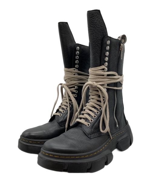 Dr.Martens（ドクターマーチン）Dr.Martens (ドクターマーチン) RICK OWENS (リックオウエンス) 1918DMXL ROブーツ ブラック サイズ:US9の古着・服飾アイテム