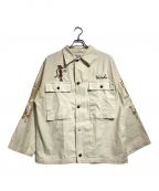 WEIRDOウィアード）の古着「SOUVENIR-UTILITY JACKET」｜アイボリー