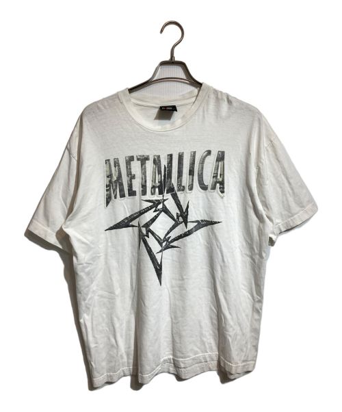 METALLICA（メタリカ）METALLICA (メタリカ) プリントTシャツ ホワイト サイズ:XLの古着・服飾アイテム