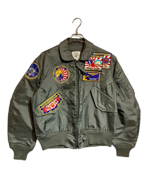 US AIRFORCE（ユーエスエアフォース）US AIRFORCE (ユーエスエアフォース) CWU-36/Pフライトジャケット グリーン サイズ:Ｍの古着・服飾アイテム