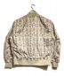 Onitsuka Tiger (オニツカタイガー) PRINTED BOMBER JACKET ベージュ サイズ:Ｍ：14000円