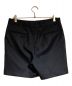 JOHN LAWRENCE SULLIVAN (ジョンローレンスサリバン) WOOL GABARDINE ZIP SHORTS ブラック サイズ:48：12000円