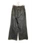 JOHN LAWRENCE SULLIVAN (ジョンローレンスサリバン) WASHED DENIM WIDE PANTS ブラック サイズ:44：25000円