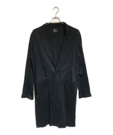 s'yte（サイト）の古着「Tumbler jersey 1bs long jacket」｜ブラック