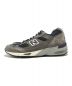 NEW BALANCE (ニューバランス) ローカットスニーカー グレー サイズ:8：13000円