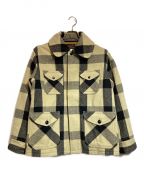 ATLAST & COアットラスト）の古着「HUNTING WOOL JACKET」｜ホワイト