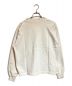 BUTCHER PRODUCTS (ブッチャープロダクツ) SWEAT CARDIGAN ホワイト サイズ:L 未使用品：14000円