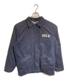 POLO RALPH LAUREN（ポロ・ラルフローレン）の古着「コーチジャケット」｜ネイビー