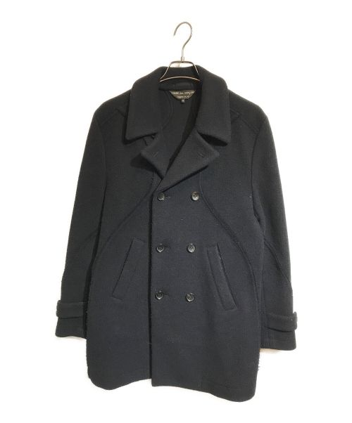 COMME des GARCONS HOMME PLUS（コムデギャルソンオムプリュス）COMME des GARCONS HOMME PLUS (コムデギャルソンオムプリュス) Pコート ブラック サイズ:Ｍの古着・服飾アイテム