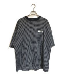 N!ce（ナイス）の古着「ボーダーTシャツ」｜ブラック